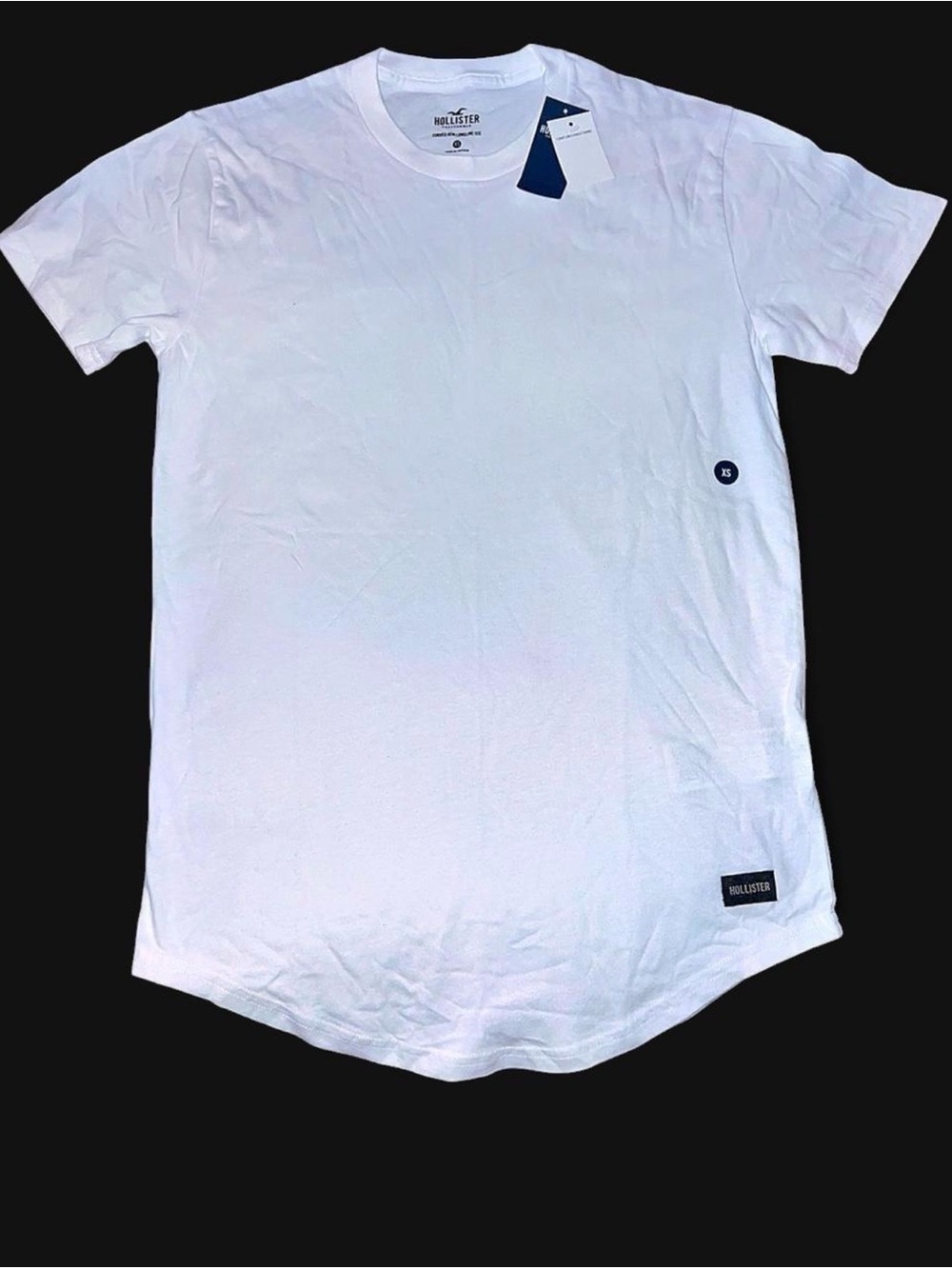 Hollister Curved Hem Longline Tee